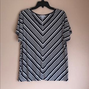 Liz Claiborne Striped Blouse
